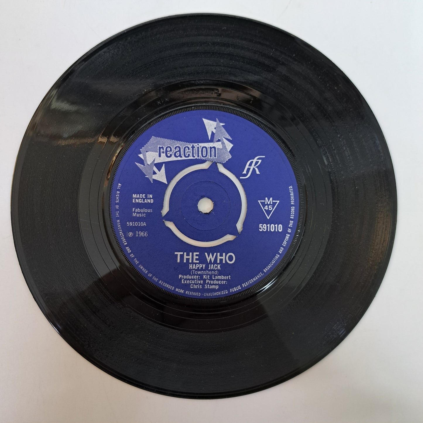Who - Happy jack (Vinyl 7" Single 1966) EX