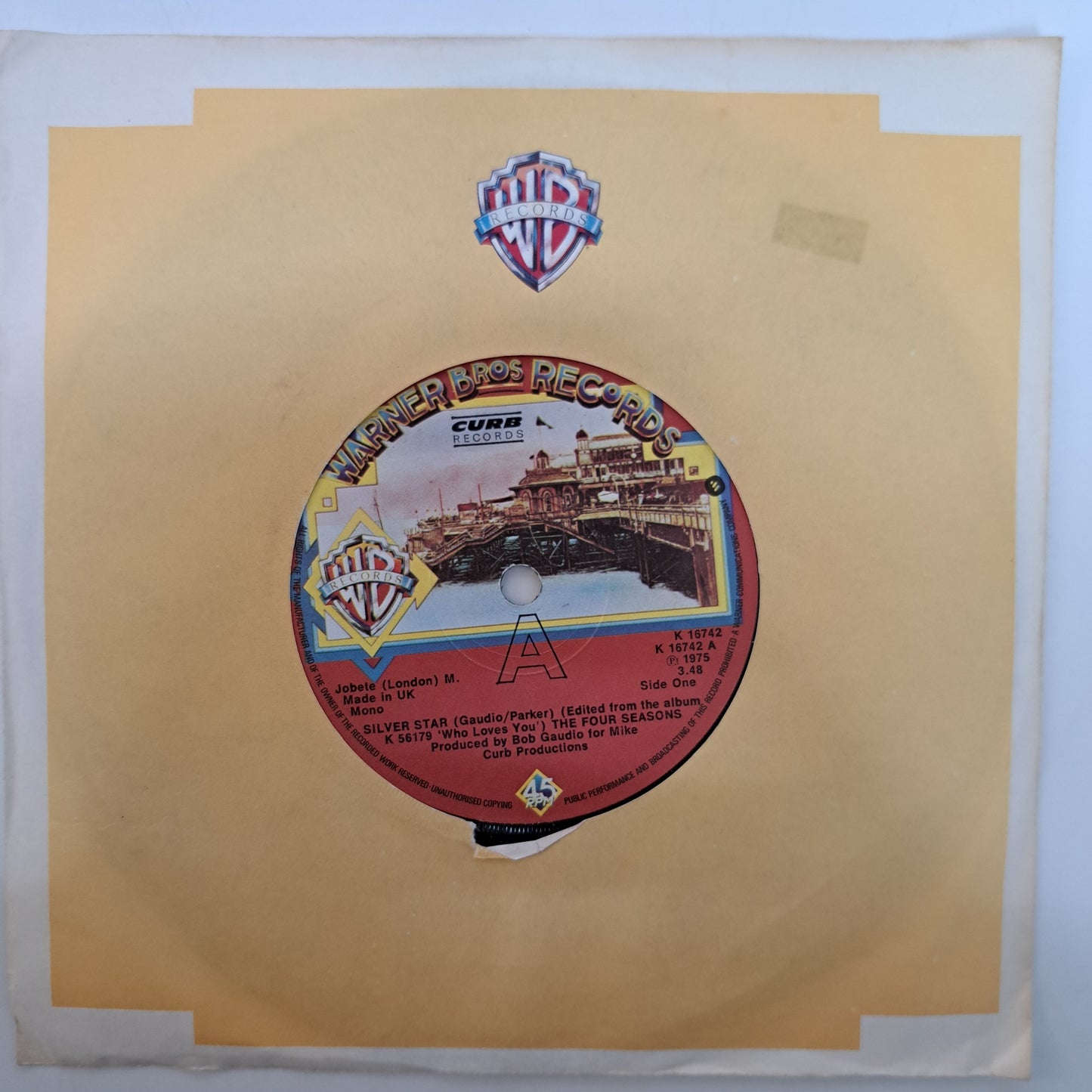 Four Seasons - Silver Star (Vinyl 7" Single) NM