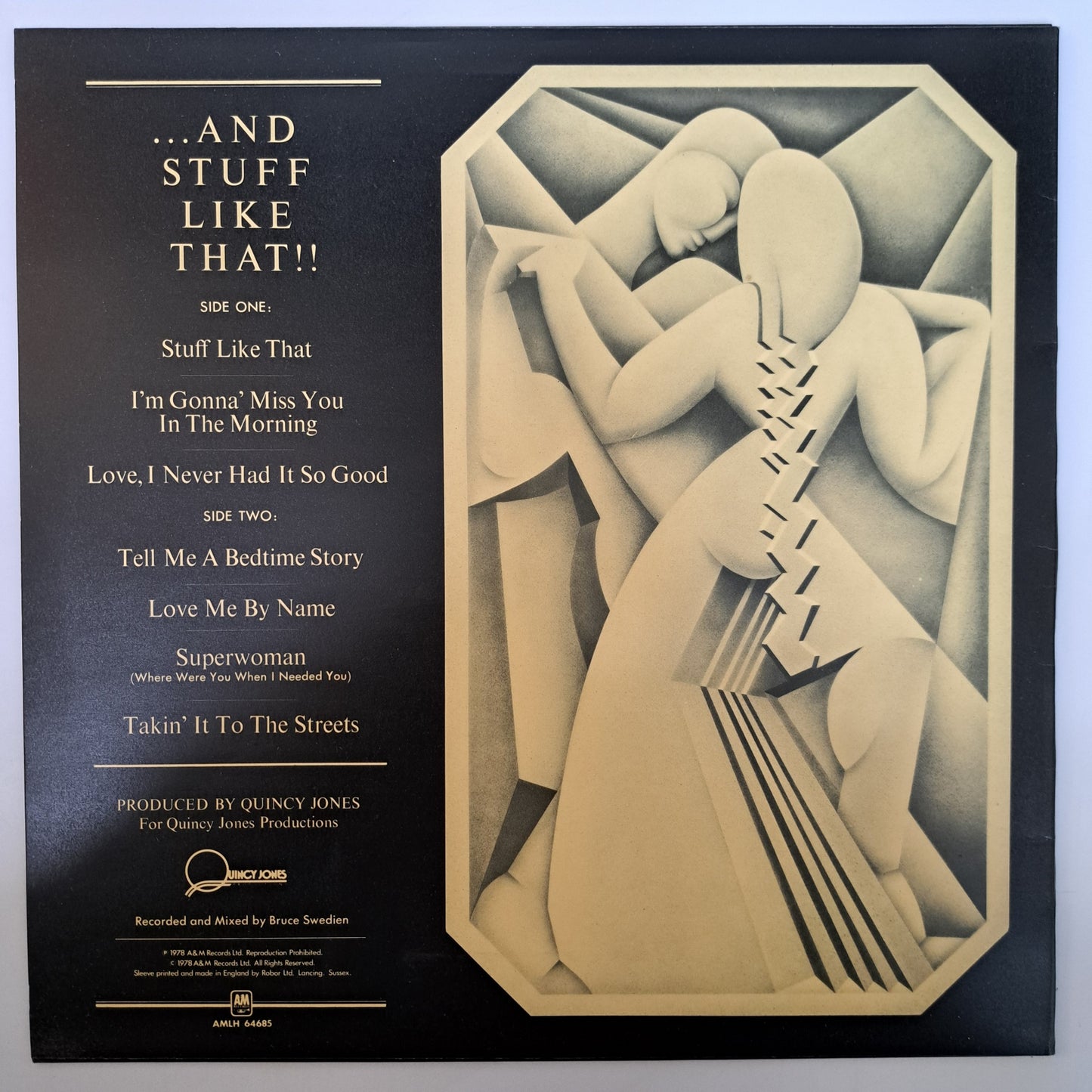 Quincy Jones - Sounds.. (UK 1978 Vinyl LP) EX/EX