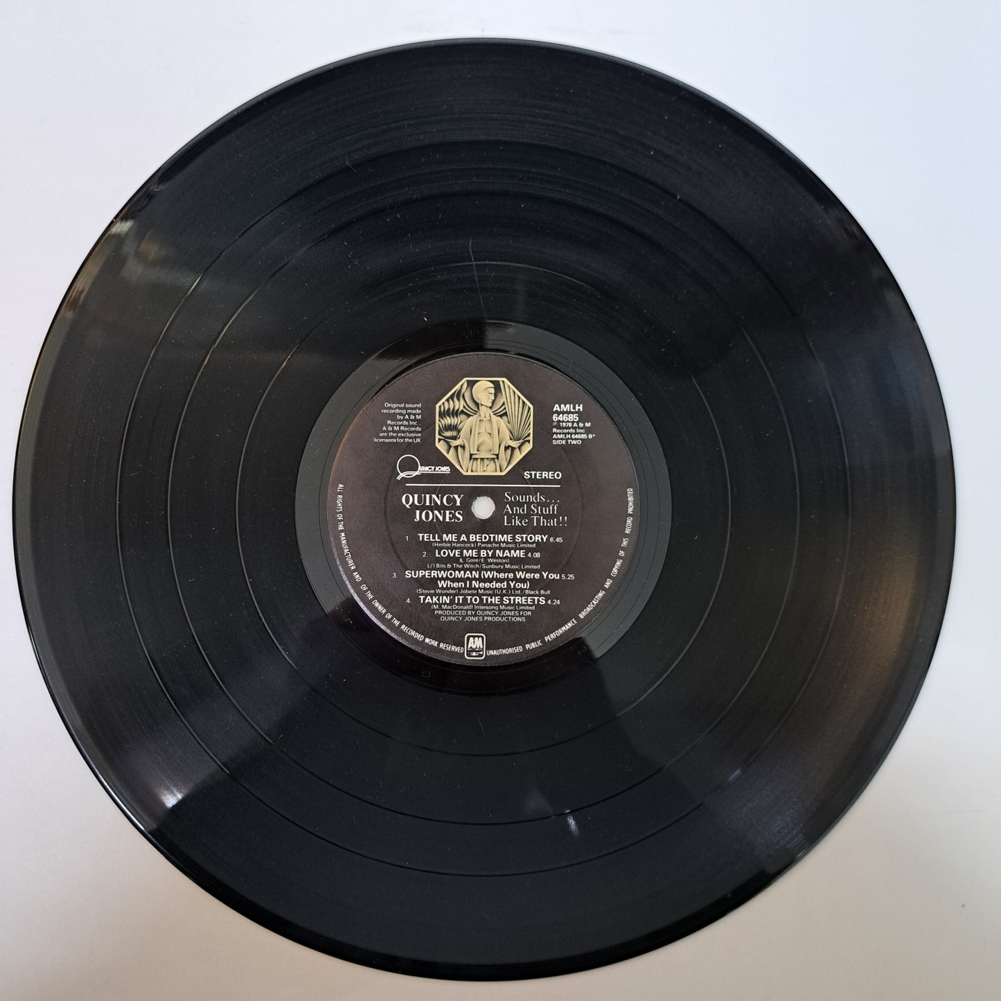 Quincy Jones - Sounds.. (UK 1978 Vinyl LP) EX/EX