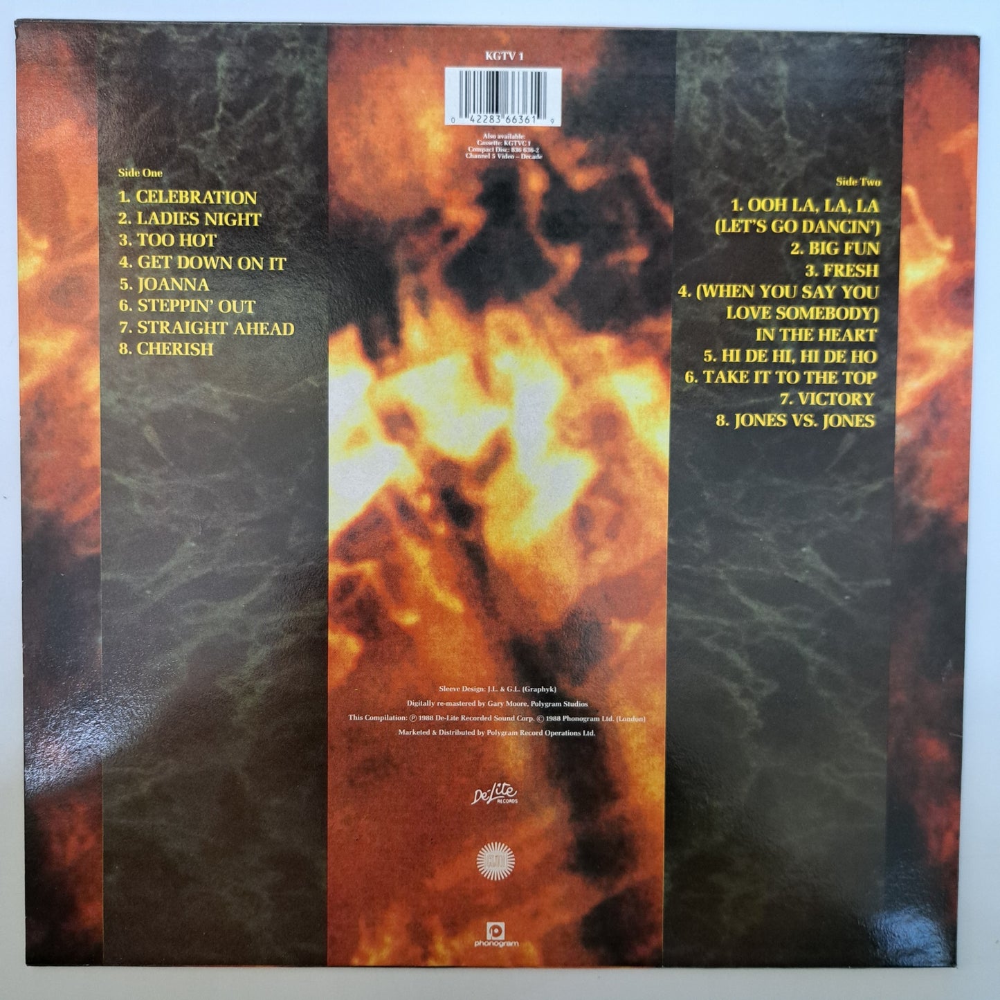 Kool & the Gang - The Singles Collection (Vinyl LP 1988) NM/EX