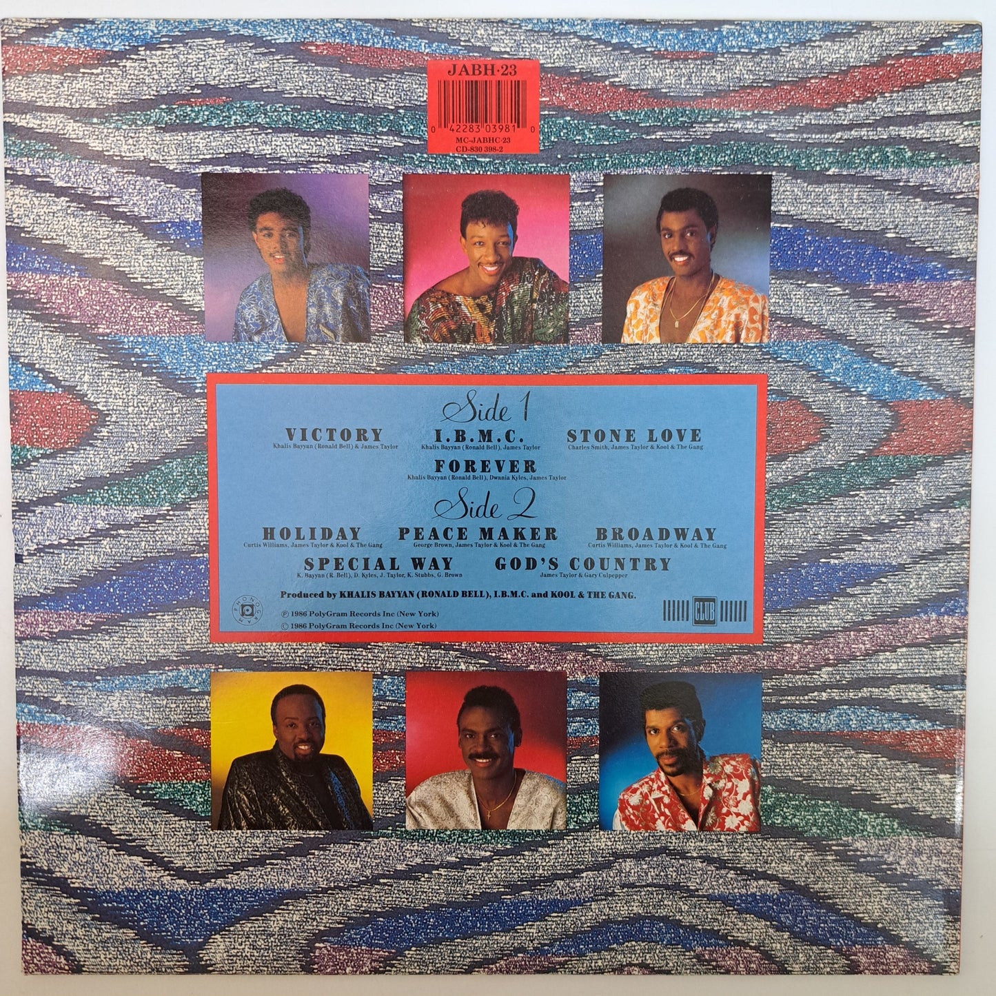 Kool & the Gang - Forever (Vinyl LP 1986) EX/NM