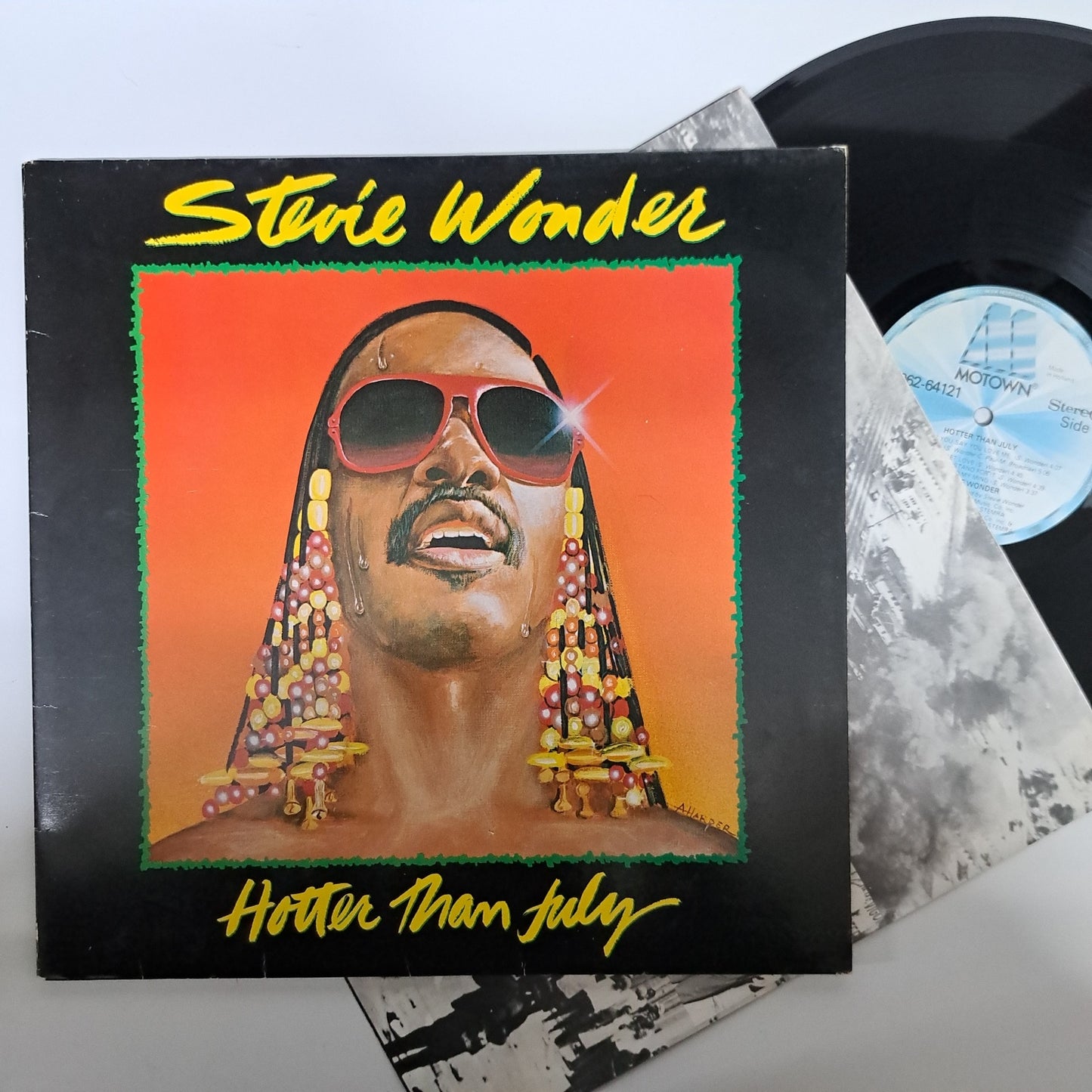 Stevie Wonder - Hotter Than July (Vinyl LP 1980) VG+/NM