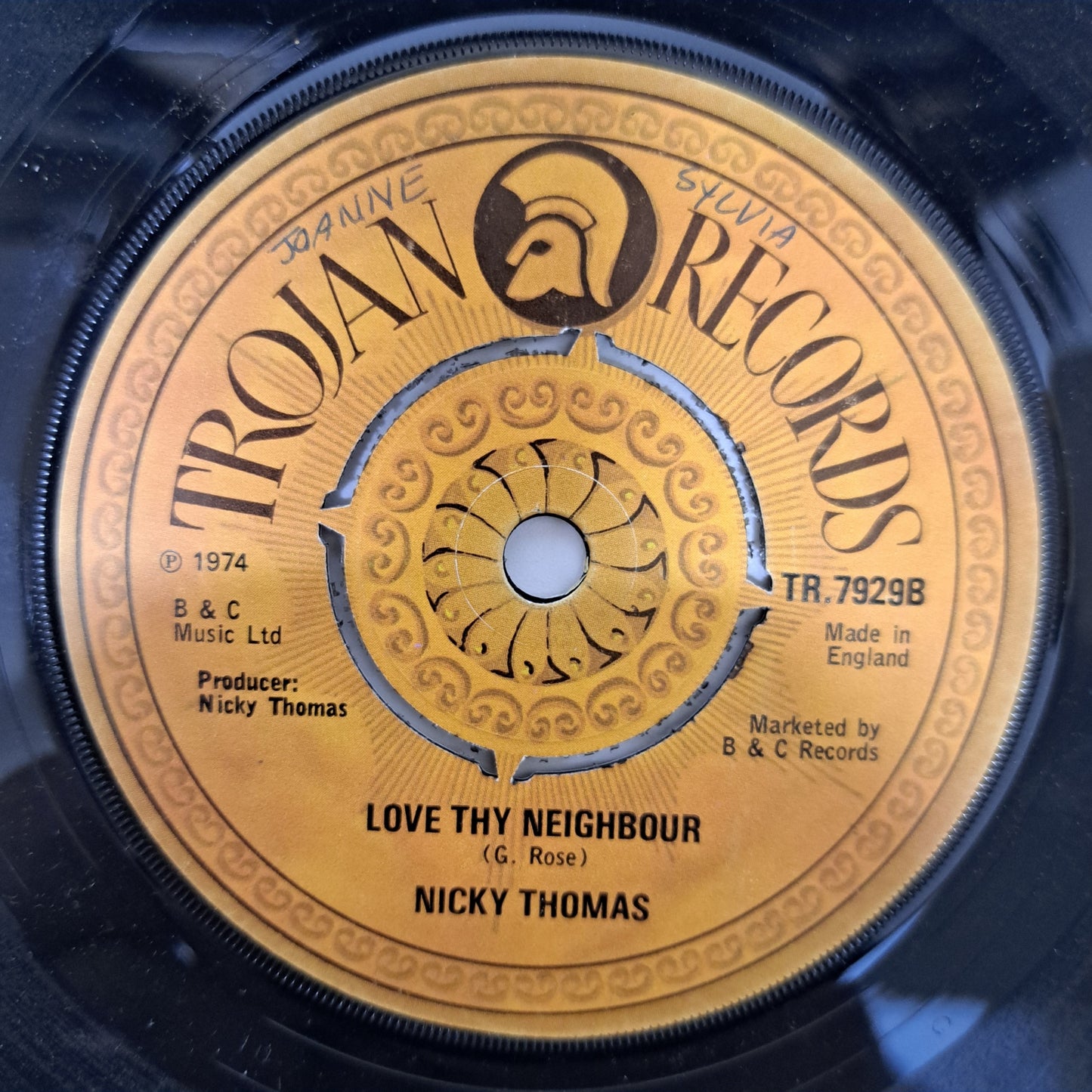 Nicky Thomas - Only a Child (Trojan Vinyl 7" Single) NM