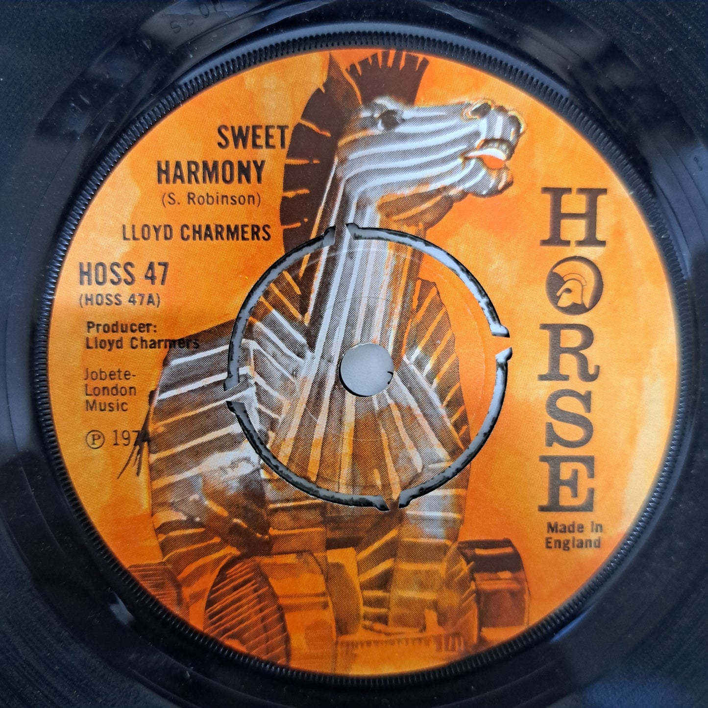 Lloyd Charmers - Sweet Harmony (Vinyl 7" Single) NM