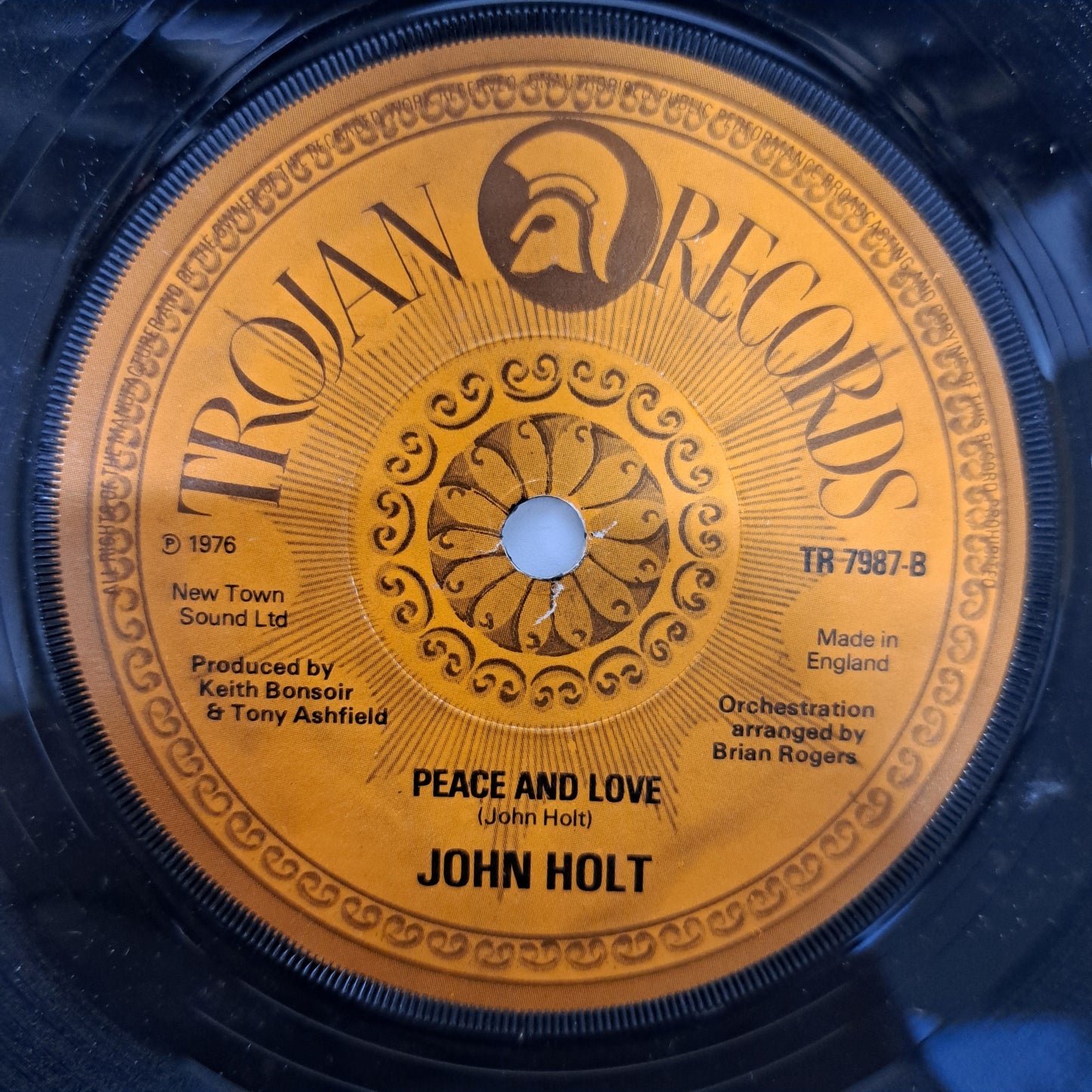 John Holt - I'll Take a Melody (Trojan Vinyl 7" Single) EX