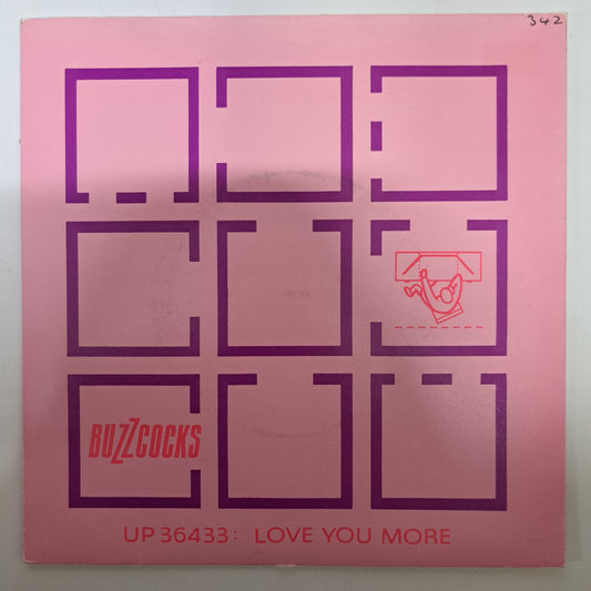 Buzzcocks - Love You More (Vinyl 7" Single) EX/NM