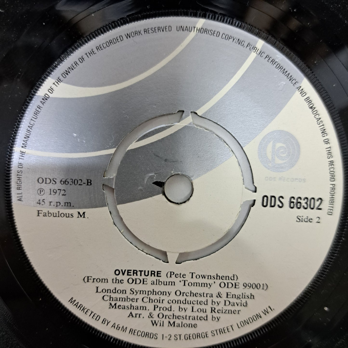 Roger Daltrey - I'm Free (Vinyl 7" Single) NM