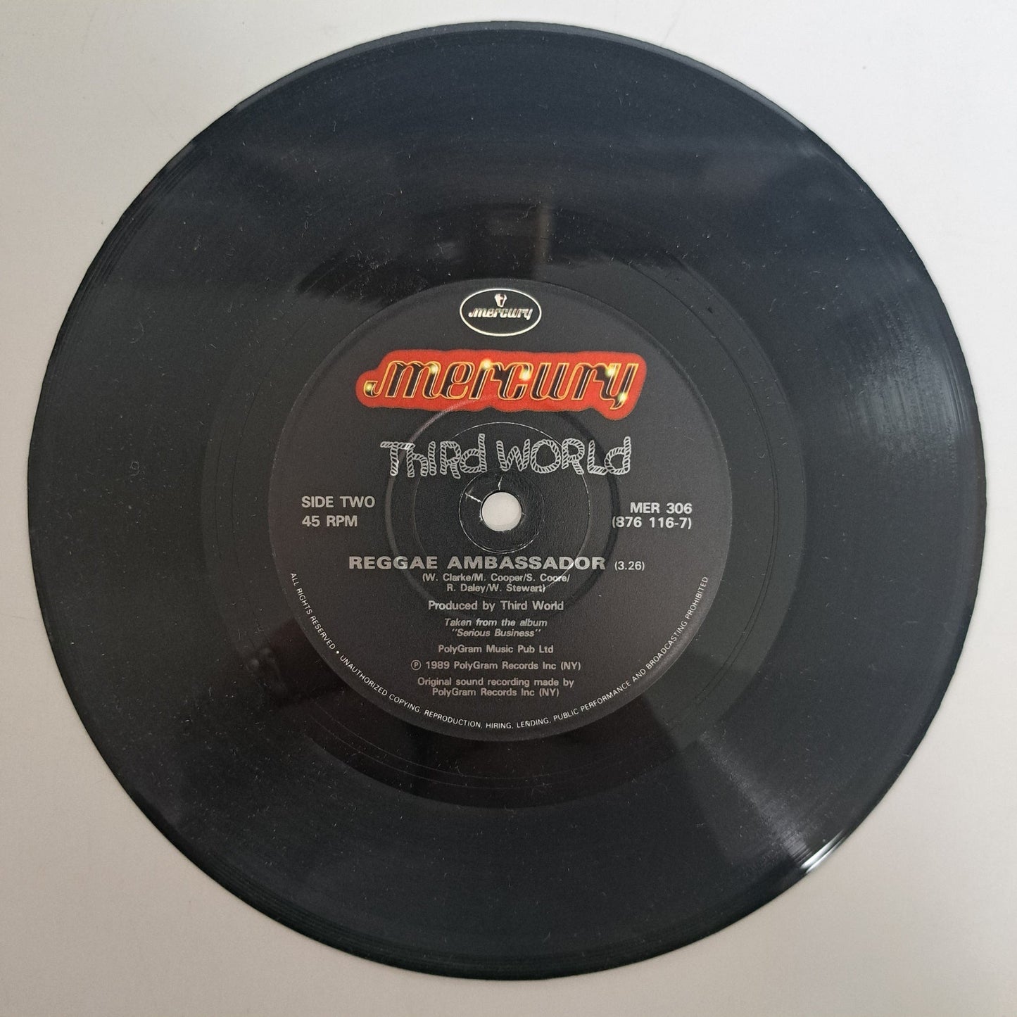 Third World - It's the Same Old Song (Vinyl 7" Single) M/M
