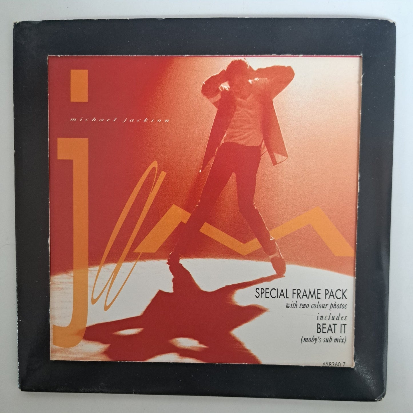 Michael Jackson - Jam (Special Frame Pack Vinyl 7" Single) VG+/VG+