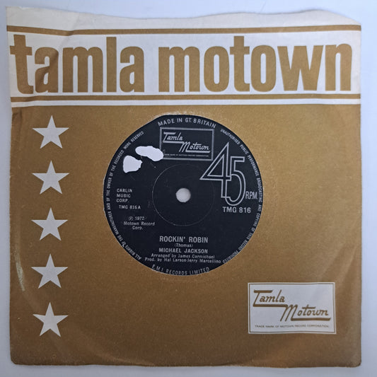 Michael Jackson - Rockin' Robin (Vinyl 7" Single) EX