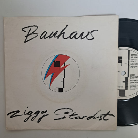 Bauhaus - Ziggy Stardust (Vinyl 7" Picture Sleeve Single) VG+/NM