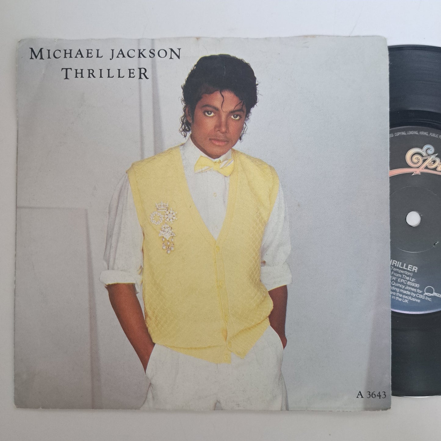 Michael Jackson - Thriller (Vinyl 7" Single) VG+/NM
