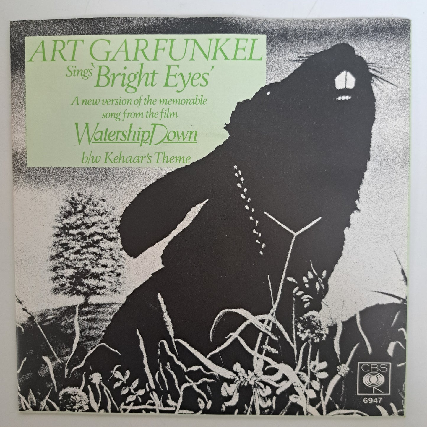 Art Garfunkel - Bright Eyes (Vinyl 7" Single Picture Sleeve) NM/EX