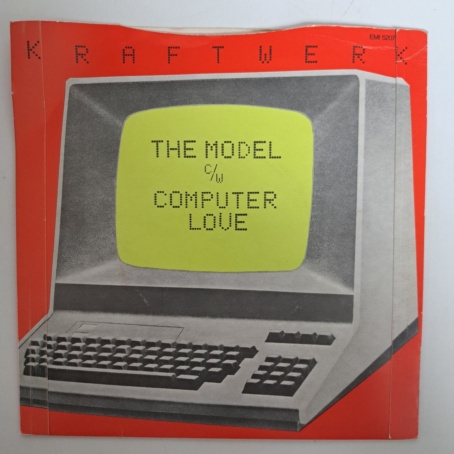 Kraftwerk - The Model (Vinyl 7" Single 1981) VG+/EX