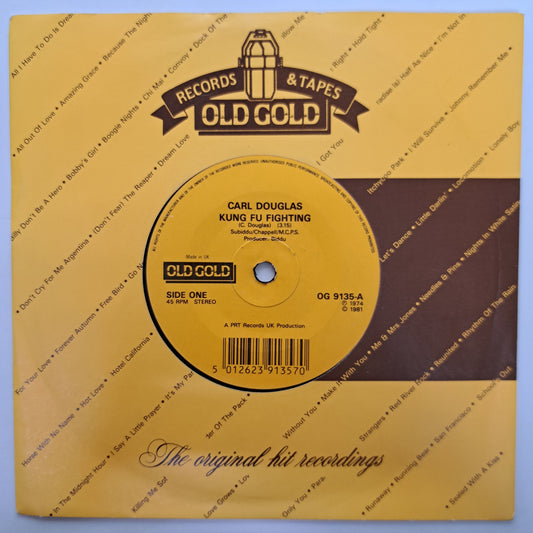 Carl Douglas - Kung Fu Fighting (Vinyl 7" Old Gold Single) EX