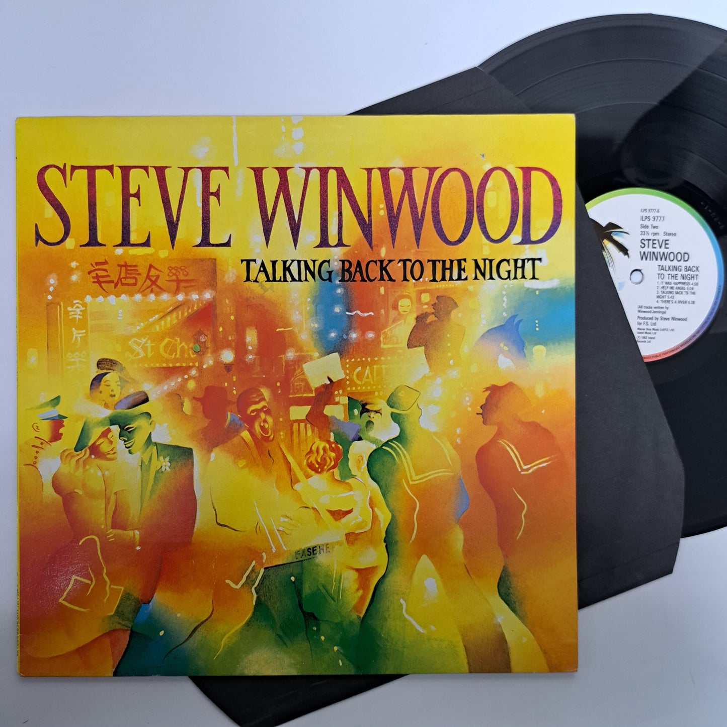 Steve Winwood - Talking Back to the Night (Vinyl LP) VG+/NM