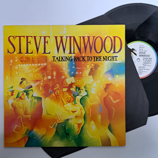 Steve Winwood - Talking Back to the Night (Vinyl LP) VG+/NM