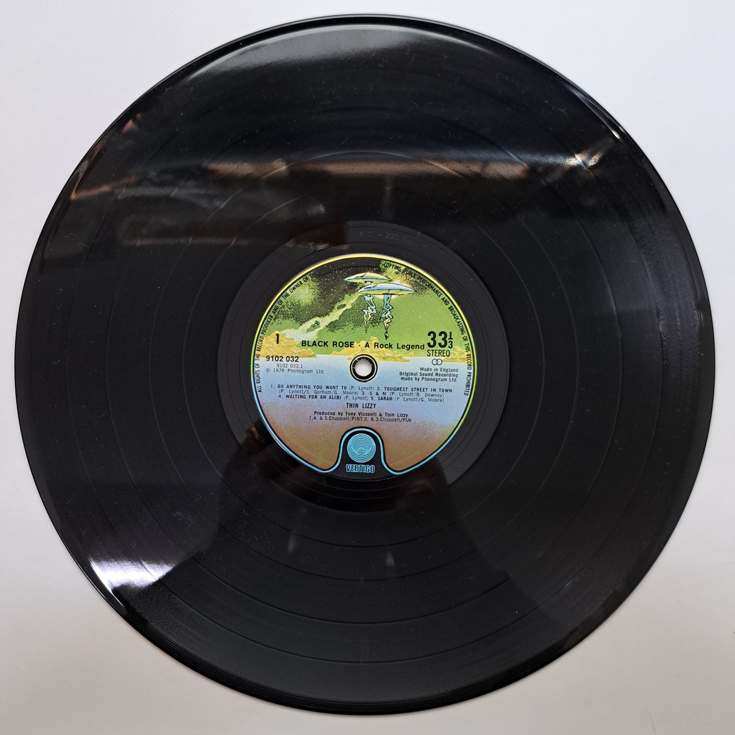 Thin Lizzy - Black Rose (Vinyl LP UK 1979) EX/EX