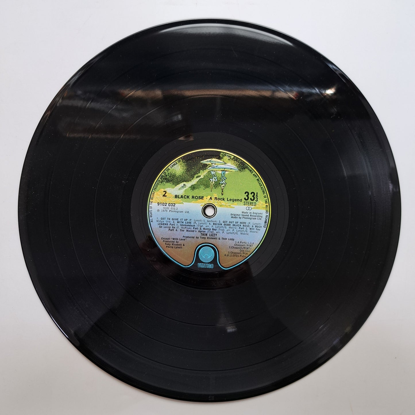 Thin Lizzy - Black Rose (Vinyl LP UK 1979) EX/EX