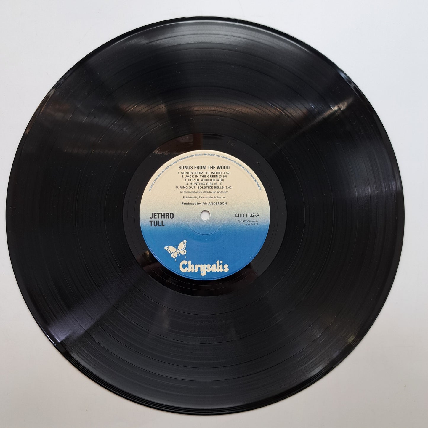 Jethro Tull - Songs from the Wood (Vinyl LP UK 1977) VG+/NM