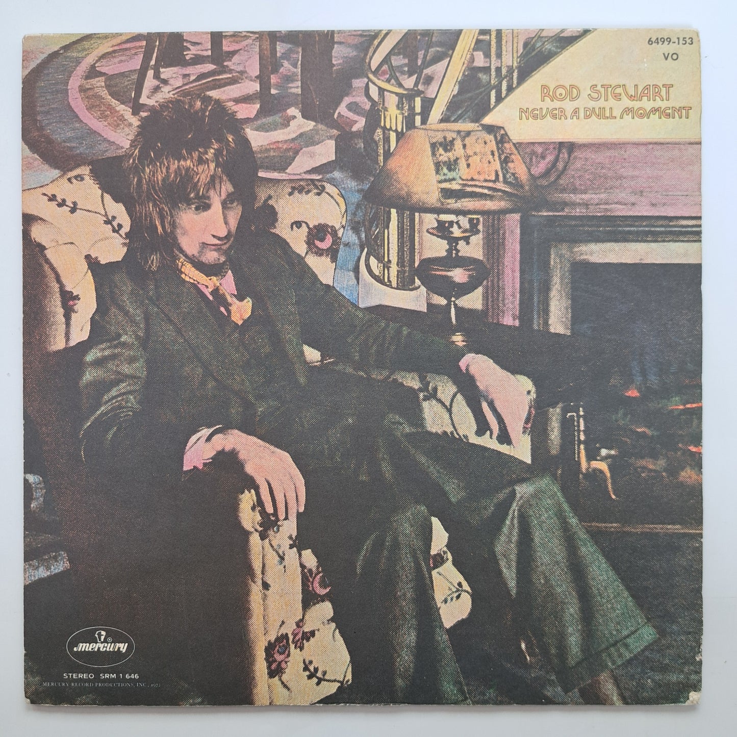 Rod Stewart - Never a Dull Moment (Vinyl LP UK/US 1972) EX/EX