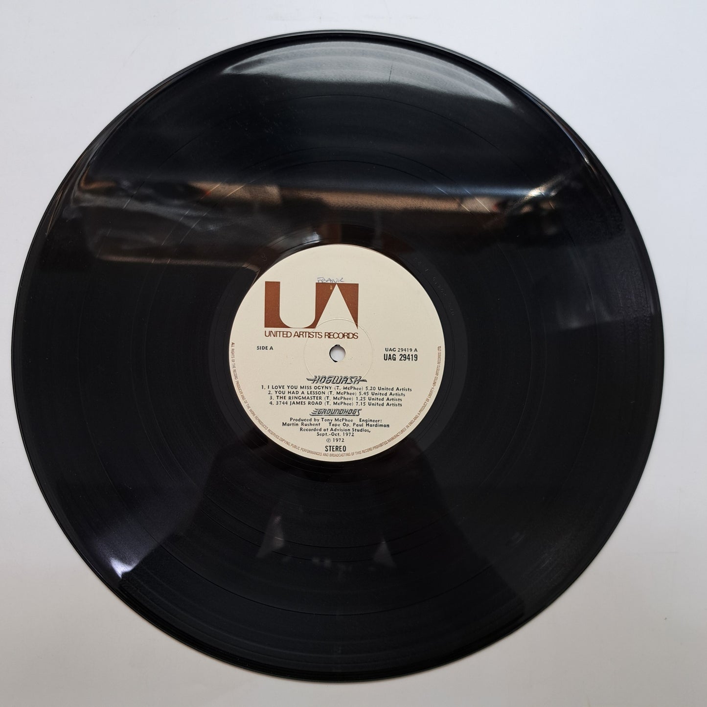 Groundhogs - Hogwash (Vinyl LP UK 1972) VG+/VG+