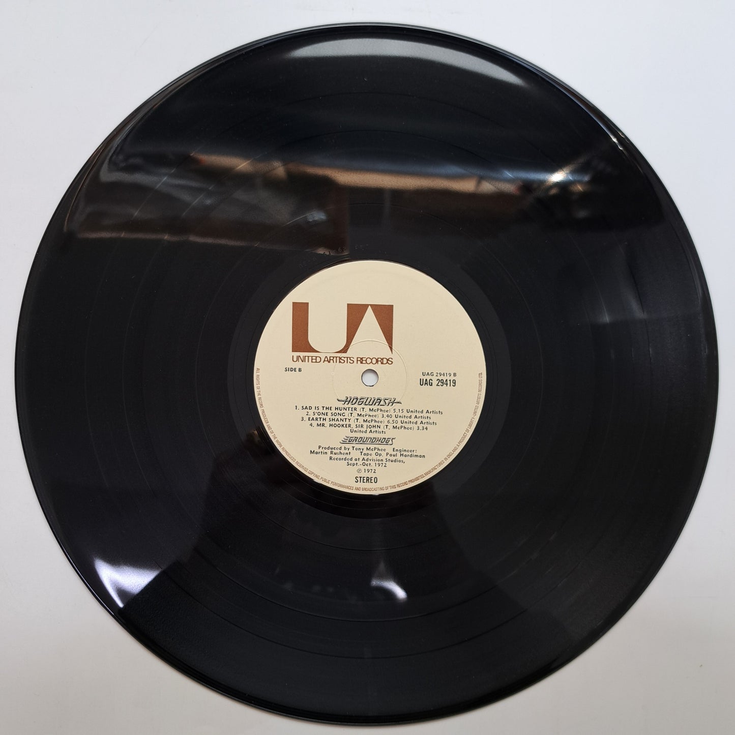 Groundhogs - Hogwash (Vinyl LP UK 1972) VG+/VG+