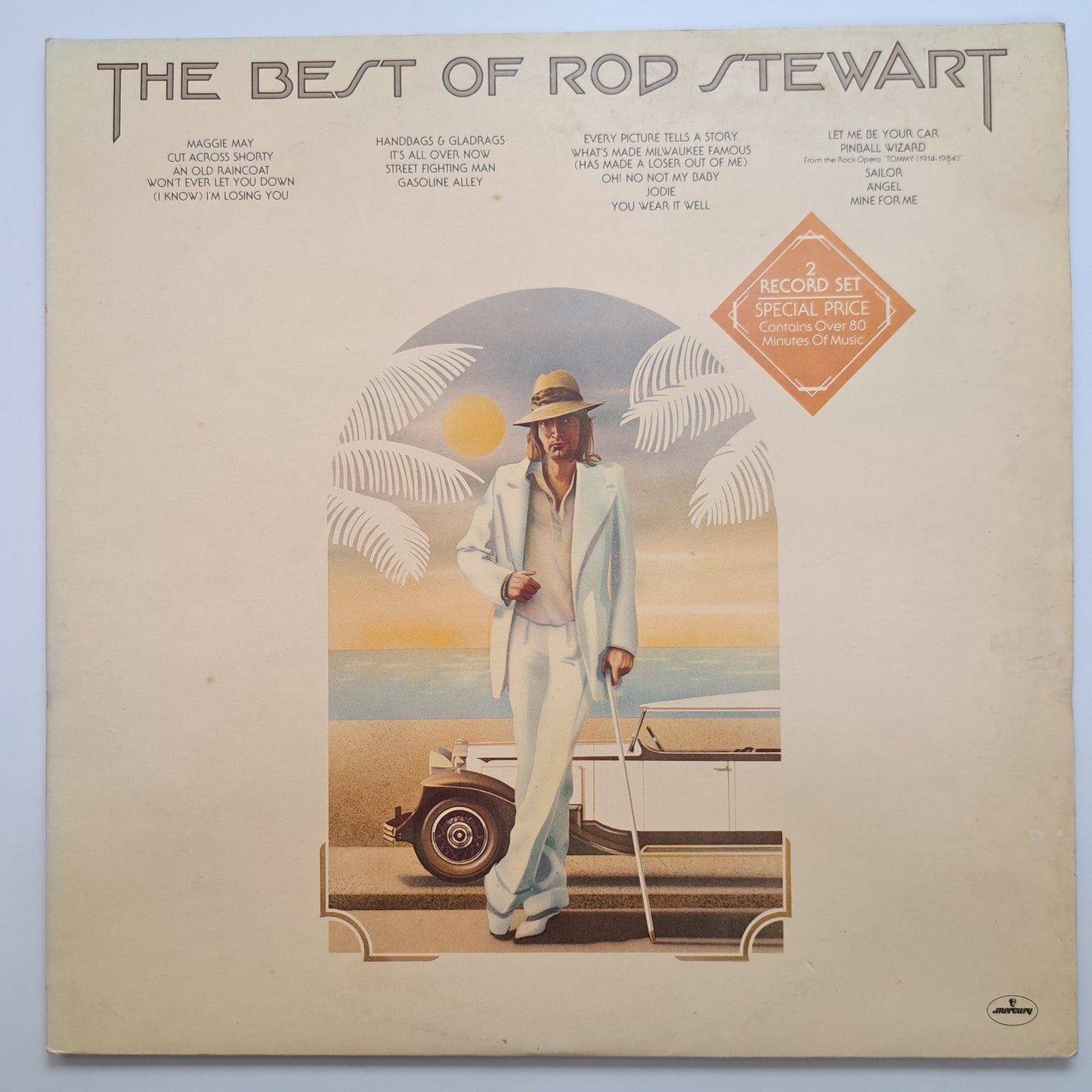 Rod Stewart - The Best of Rod Stewart (Vinyl LP UK 1977) VG+/EX/NM