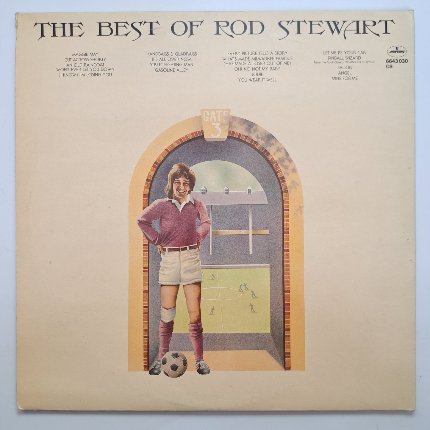 Rod Stewart - The Best of Rod Stewart (Vinyl LP UK 1977) VG+/EX/NM