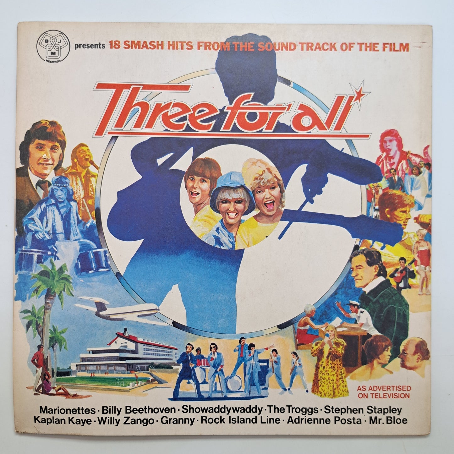 Various - Three for All (O.S.T Vinyl LP 1975) VG/NM