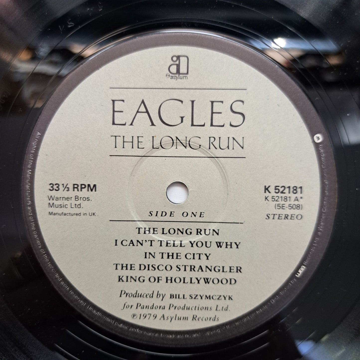 Eagles - The Long Run (Vinyl LP UK 1979) EX/NM