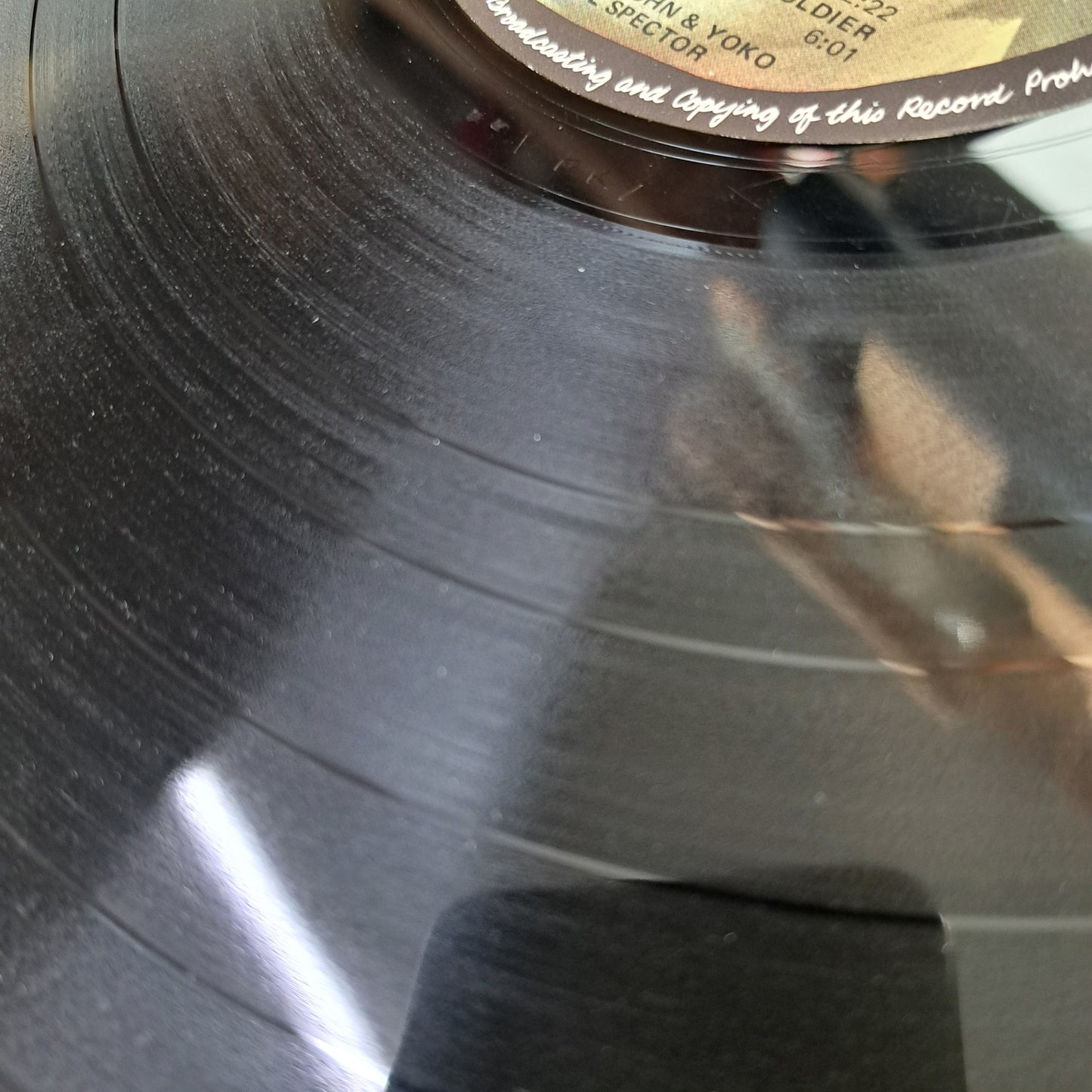 John Lennon - Imagine (Vinyl LP 1971 UK 1st Pressing) VG+/VG+