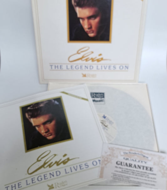 Elvis Presley - The Legend Lives On (UK 8 x Vinyl LP Box Set 1987) EX/NM