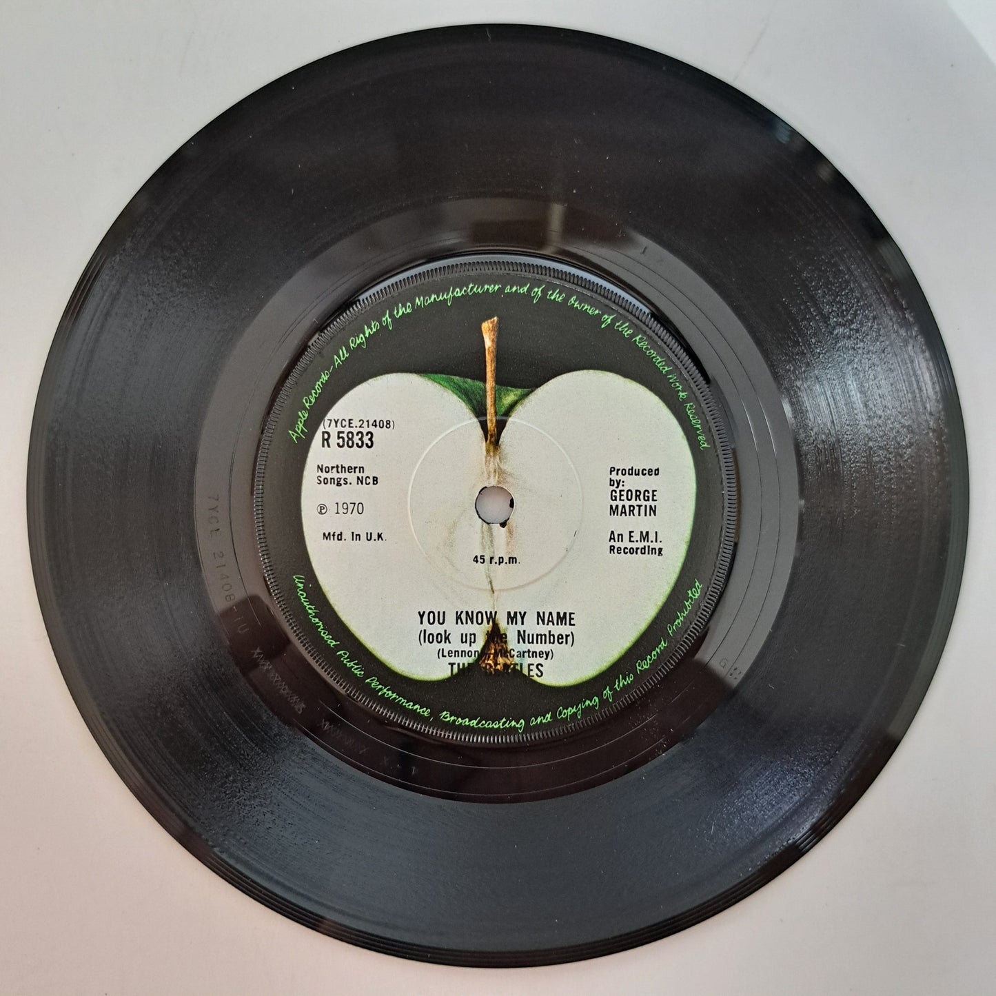 Beatles - Let It Be (Rare UK Vinyl Picture Sleeve 7" Single) EX/NM