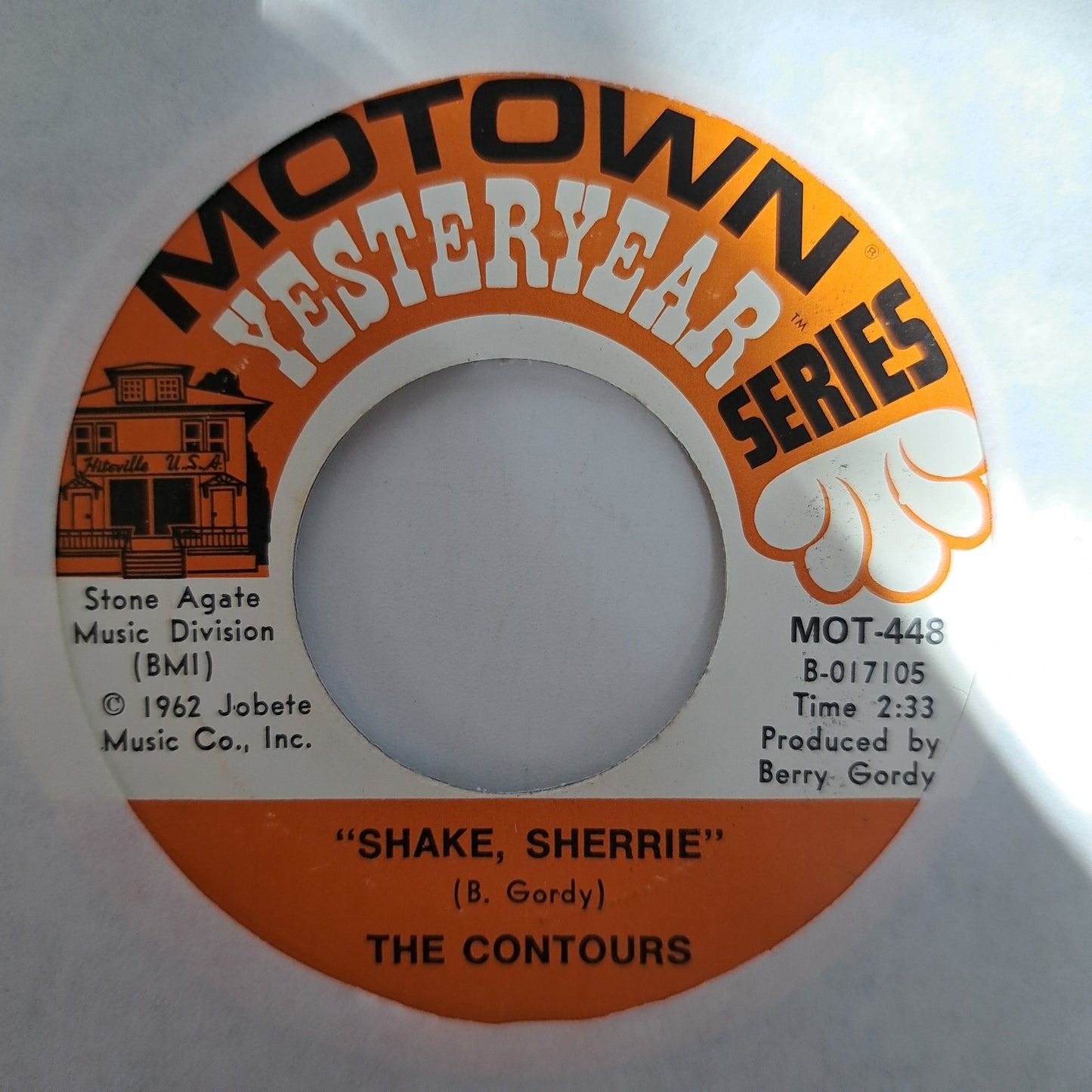 Contours - Do You Love Me (US Vinyl 7" Single) Mint
