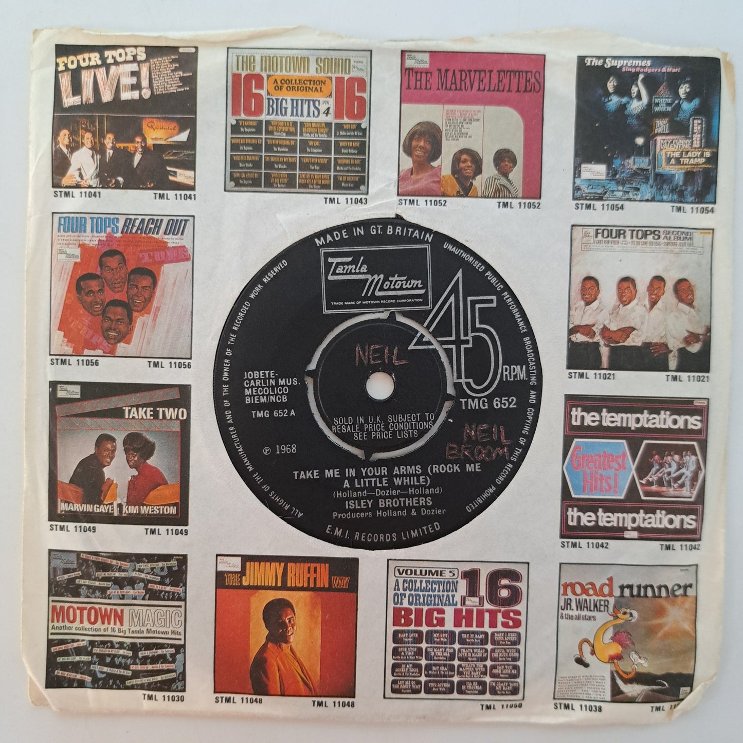 Isley Brothers - Take me in Your Arms... (Vinyl 7" Single) EX