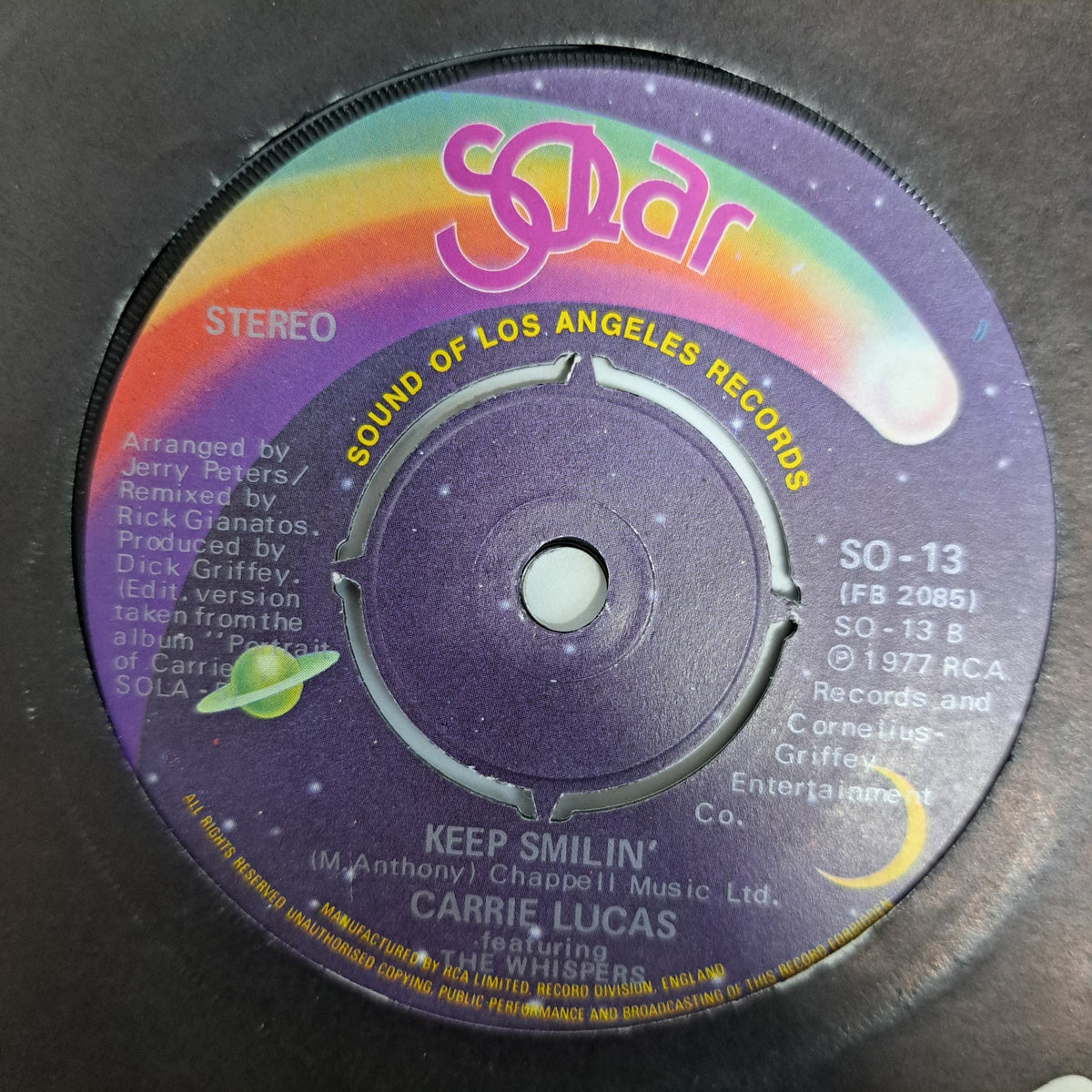 Carrie Lucas - It's Not What You Got (Vinyl 7" Single) NM