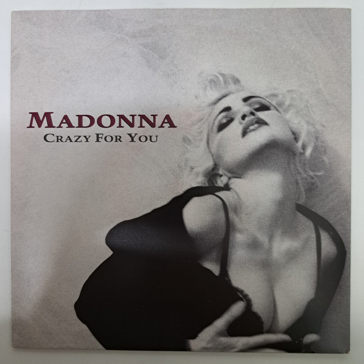 Madonna - Crazy For You (UK 1991 Vinyl 7" Single) NM/NM