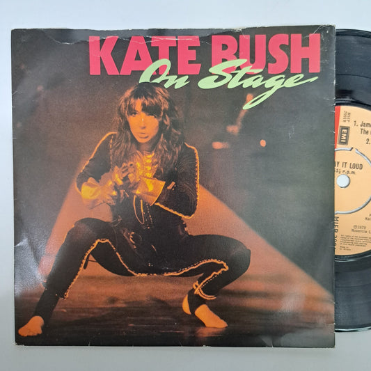 Kate Bush - On Stage (Vinyl 7" EP) VG+/EX