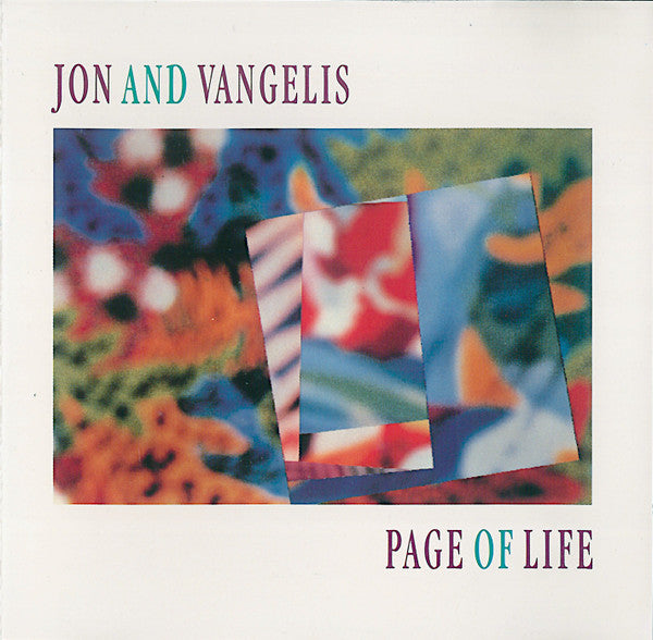Jon and Vangelis - Page of Life (1991 CD) VG+