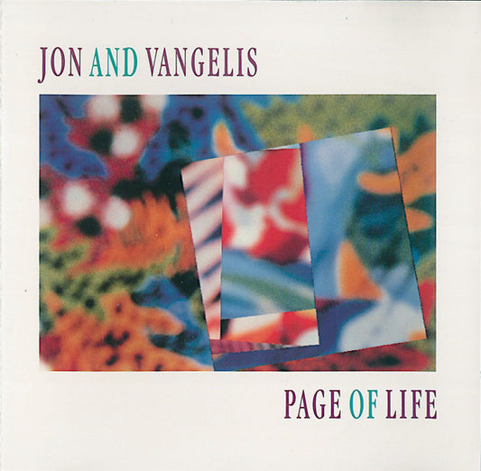 Jon and Vangelis - Page of Life (1991 CD) VG+