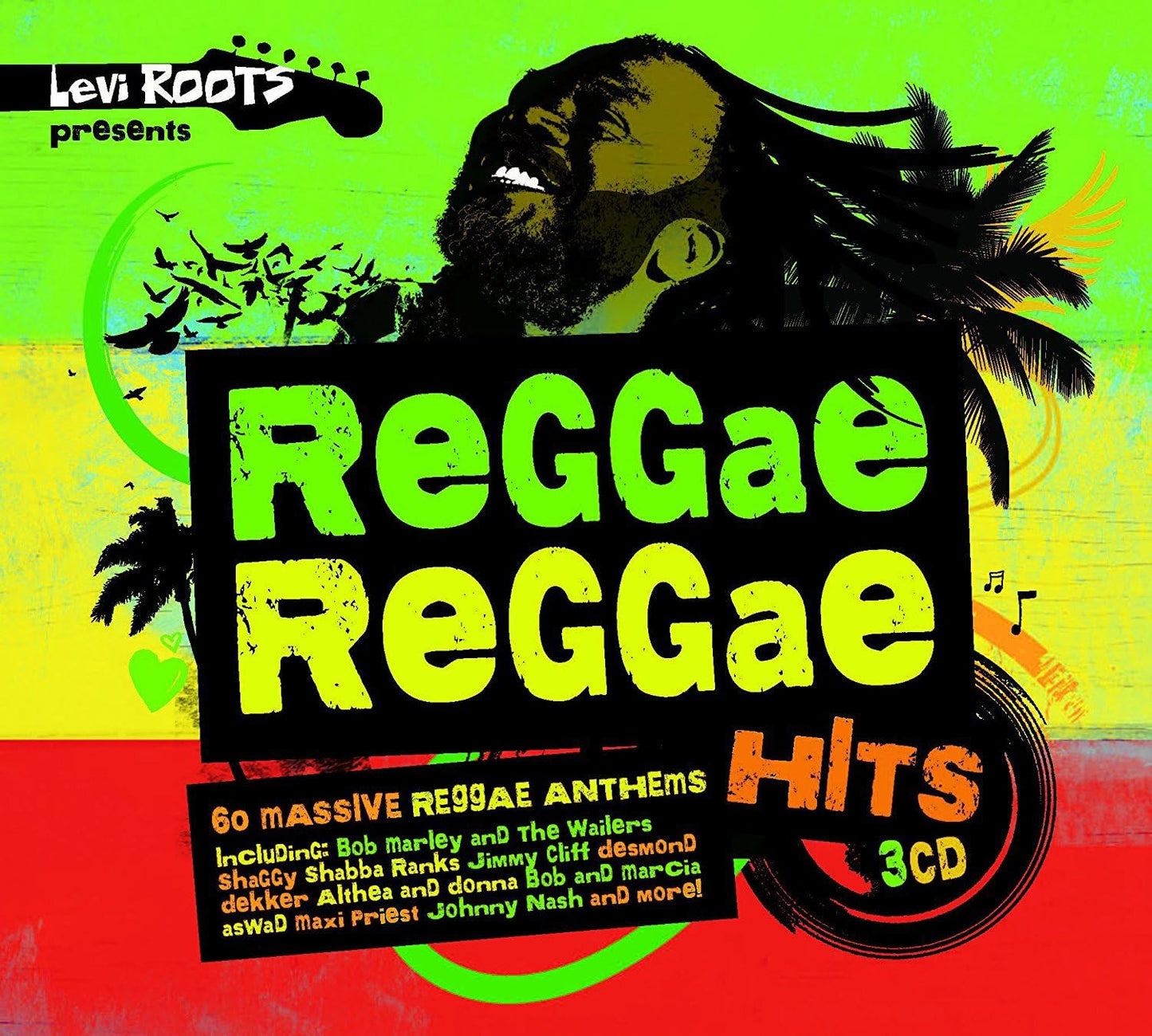 Various - Levi Roots presents Reggae Reggae Hits (3 CD Set 2017) Sealed