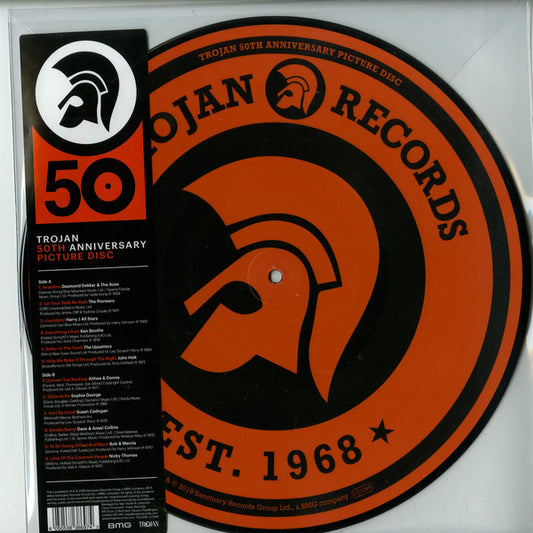 Various - Trojan 50th Anniversary Picture Disc (2018 Vinyl LP) Mint