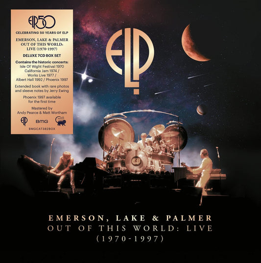 Emerson Lake & Palmer - Out of this World Live 1970-1997 (7 CD Box Set) NM