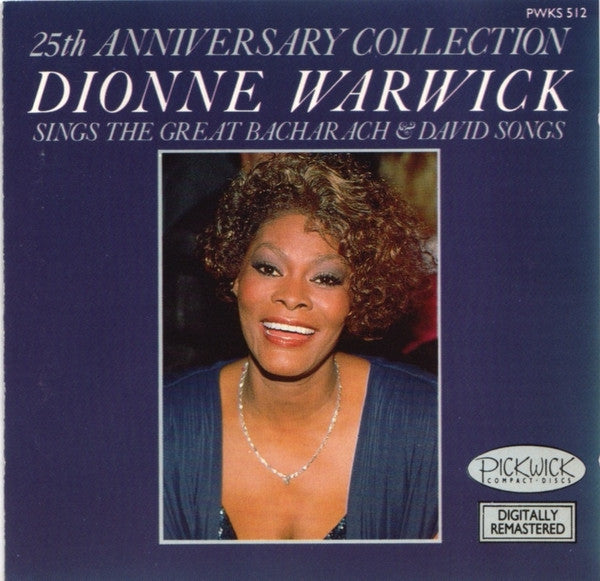 Dionne Warwick - 25th Anniversary Collection (1988 CD) NM