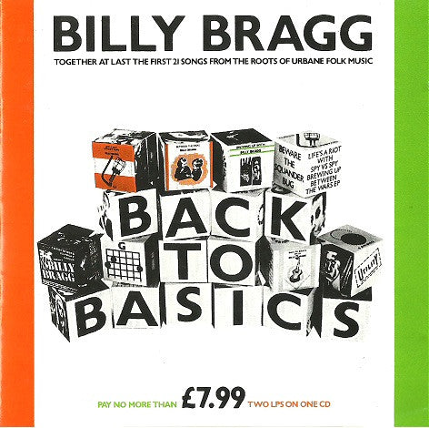 Billy Bragg - Back To Basics (1987 CD) VG+