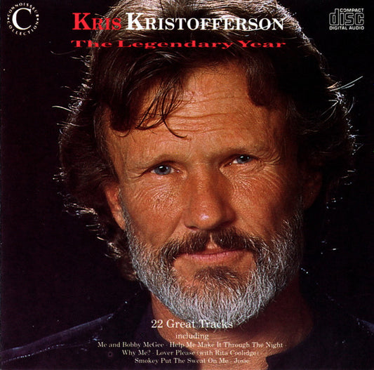 Kris Kristofferson - The Legendary Years (1990 CD) VG+