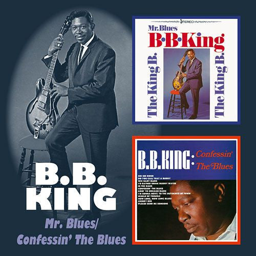 B.B King - Mr Blues / Confessin' the Blues (2005 BGO 2 on 1 CD) Mint