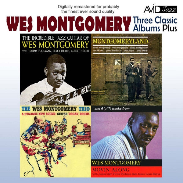 Wes Montgomery - Three Classic Albums Plus (2011 DCD) Mint